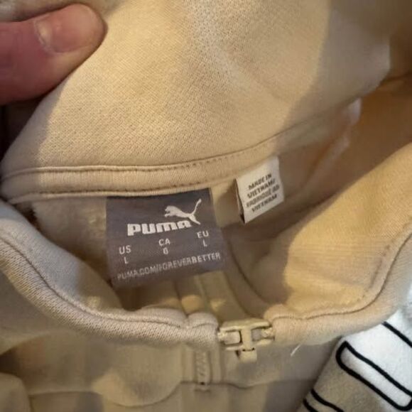 Puma cropped women’s quarter zip jacket - Picture 3 of 3